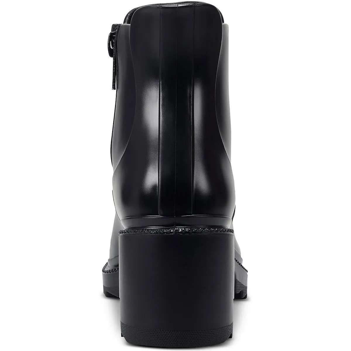 Eadin Womens Waterproof Block Heel Rain Boots