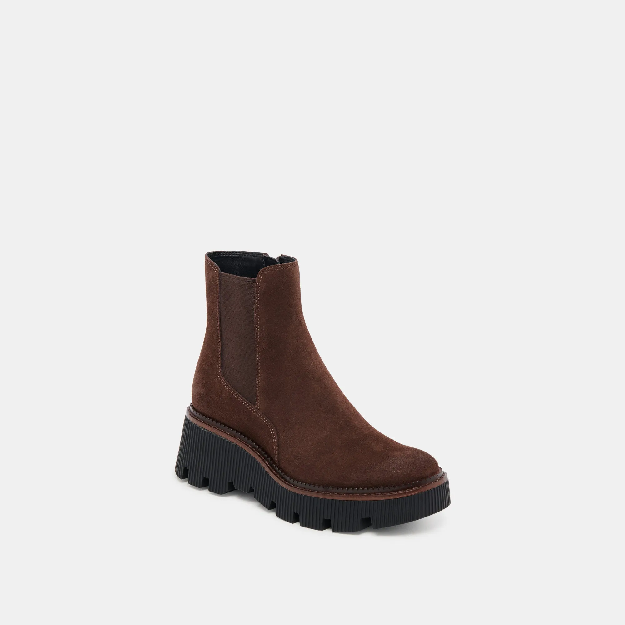 EMMET H2O BOOTS DK BROWN SUEDE