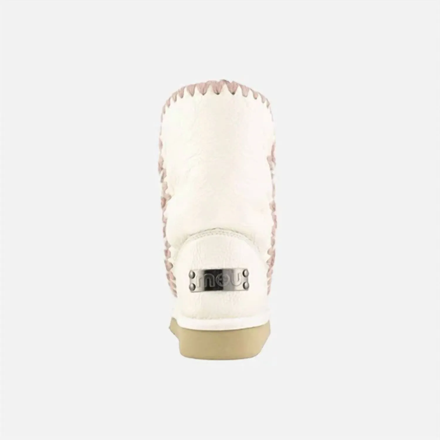 Eskimo Overtstitching In White