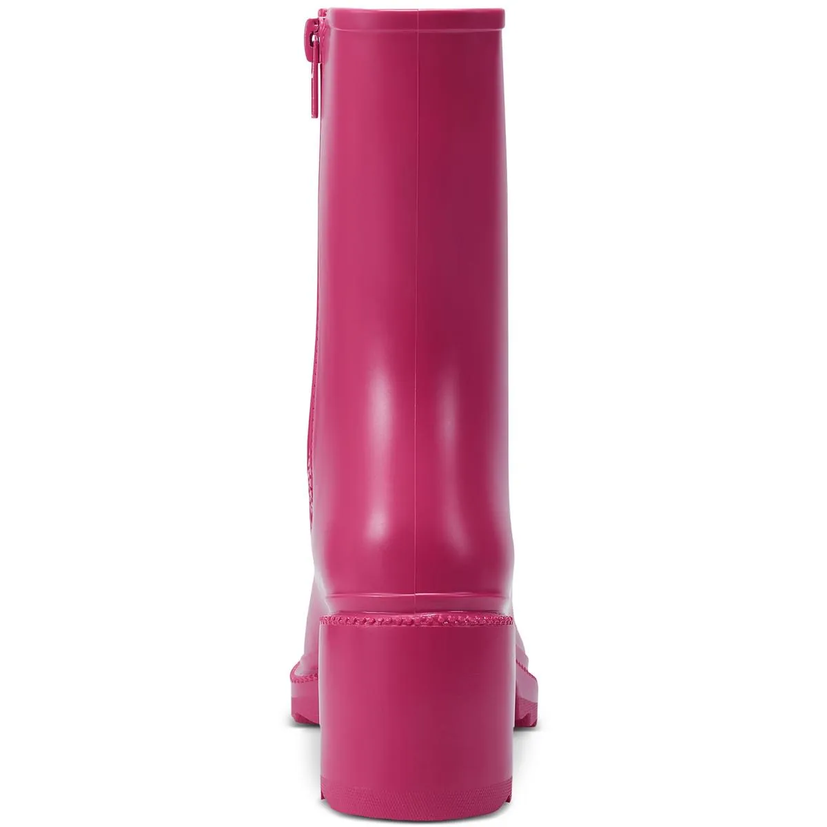 Everett Womens Faux Leather Outdoor Rain Boots