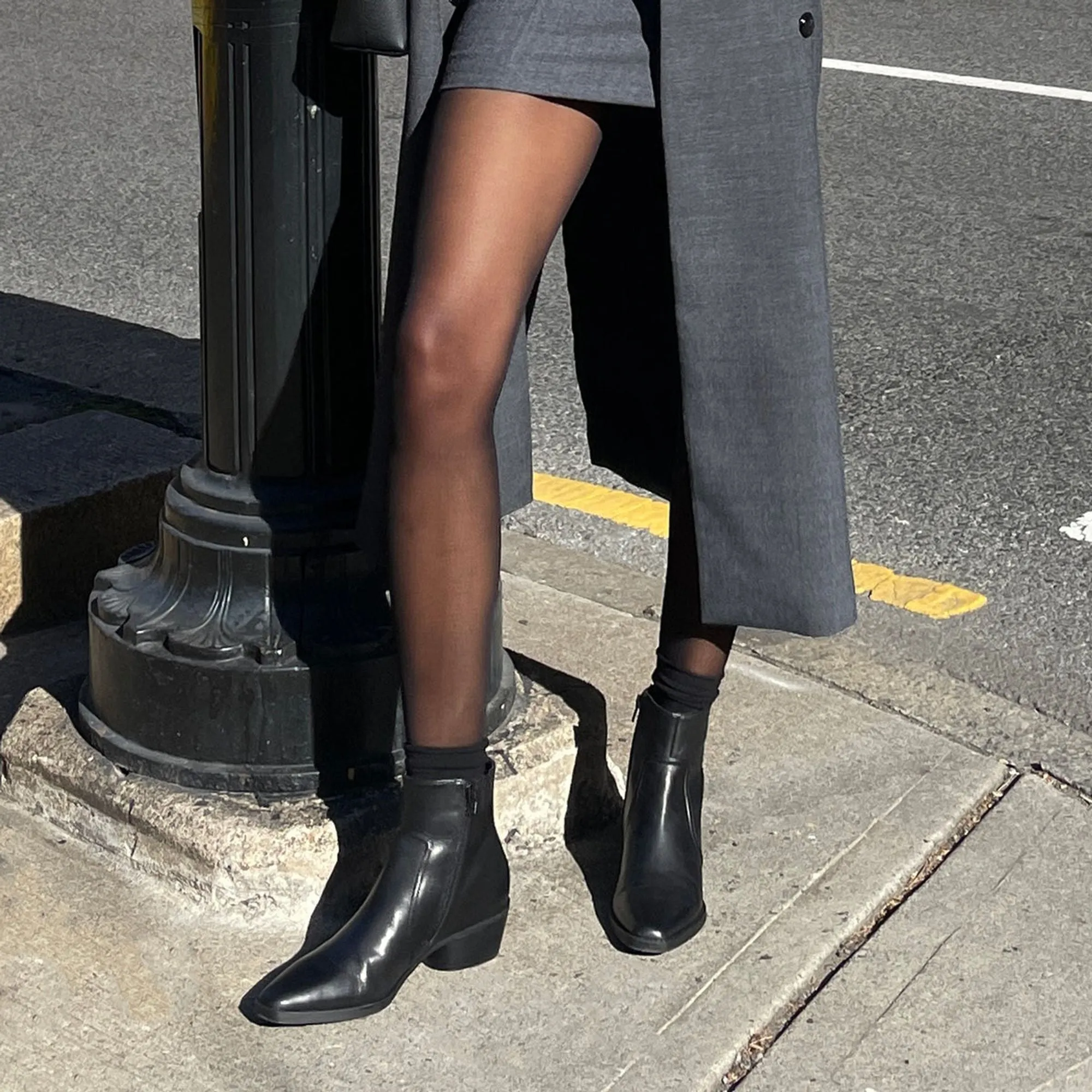 Fahari H2o Booties Black Leather
