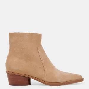 Fahari H2o Booties Camel Suede