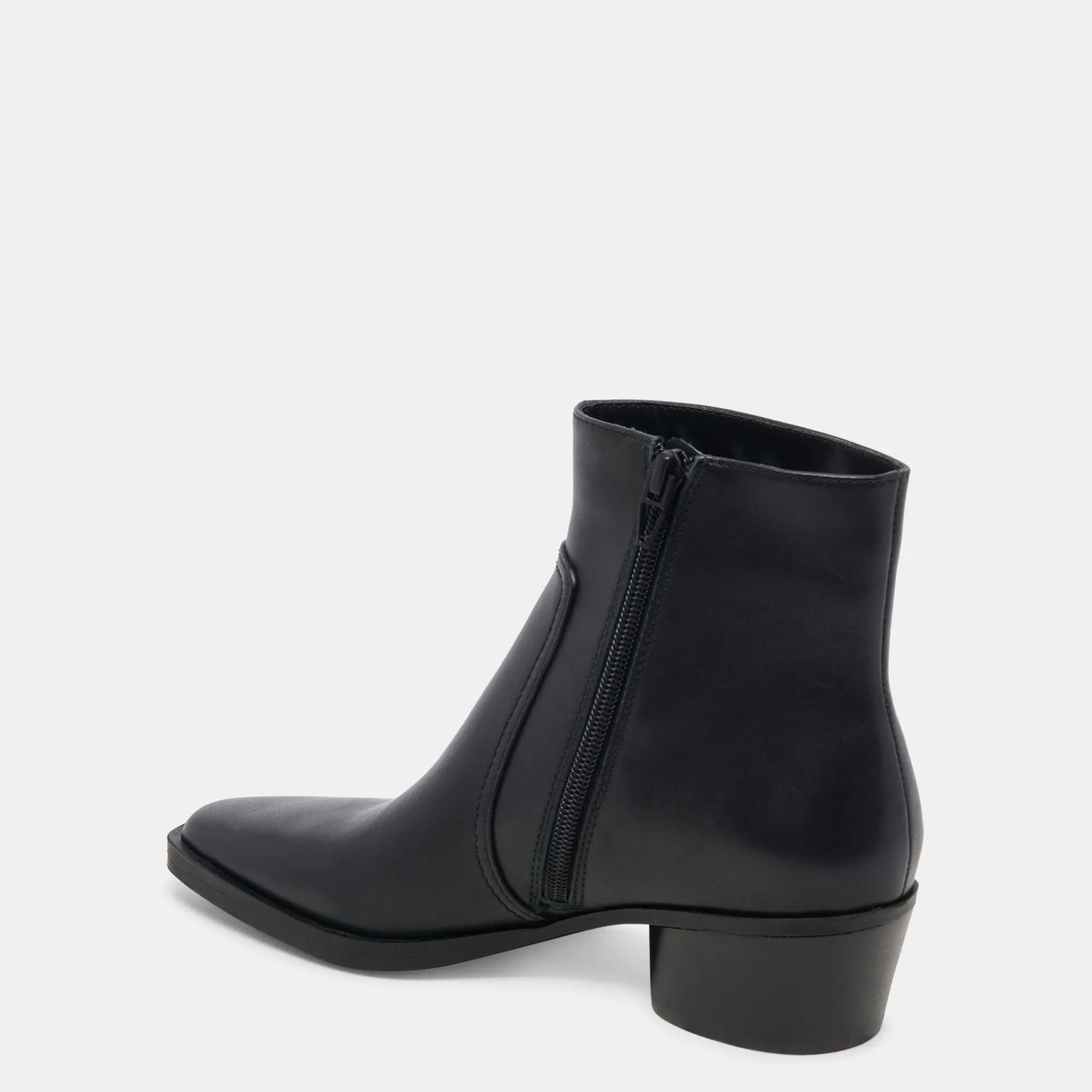 Fahari H2o Wide Booties Black Leather