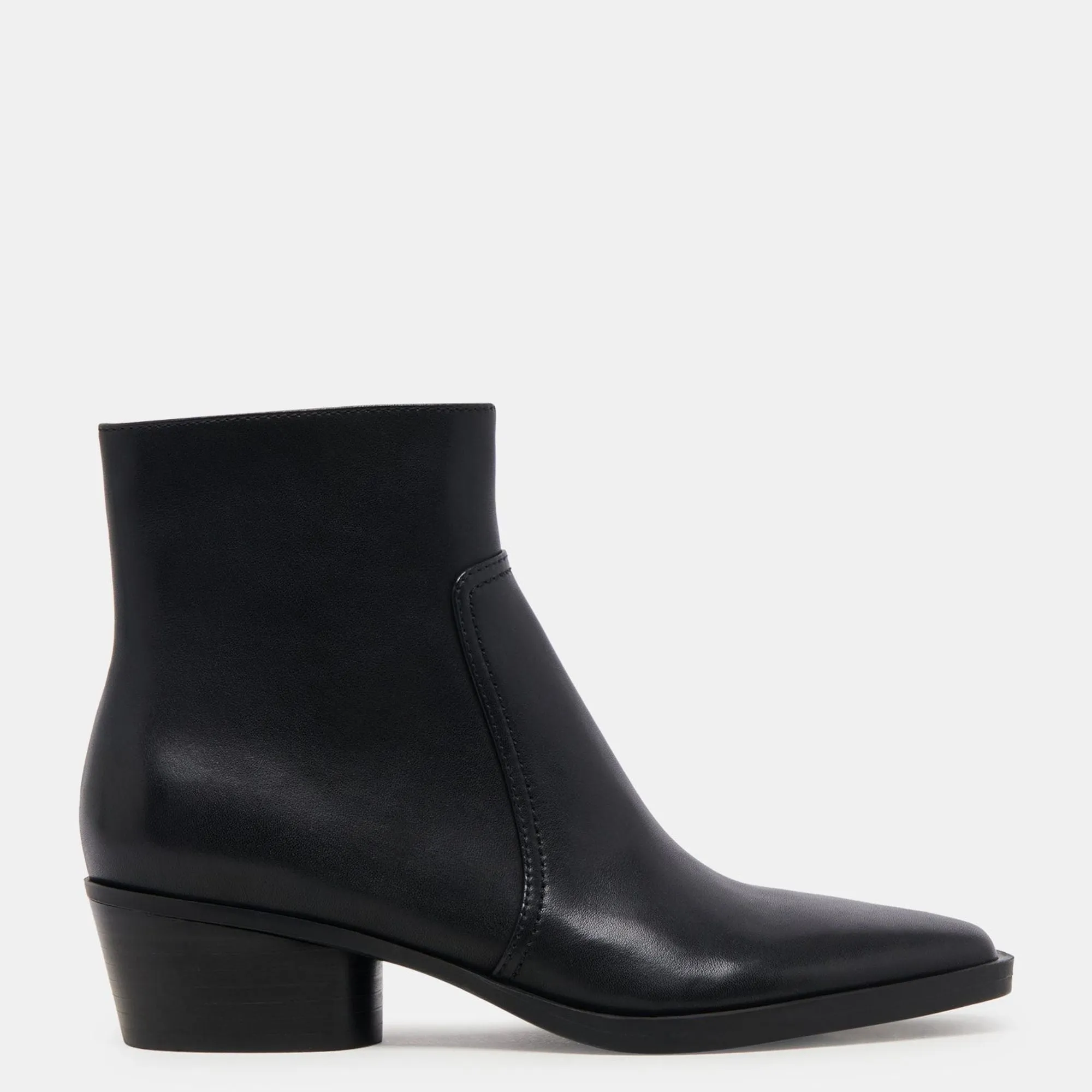 Fahari H2o Wide Booties Black Leather