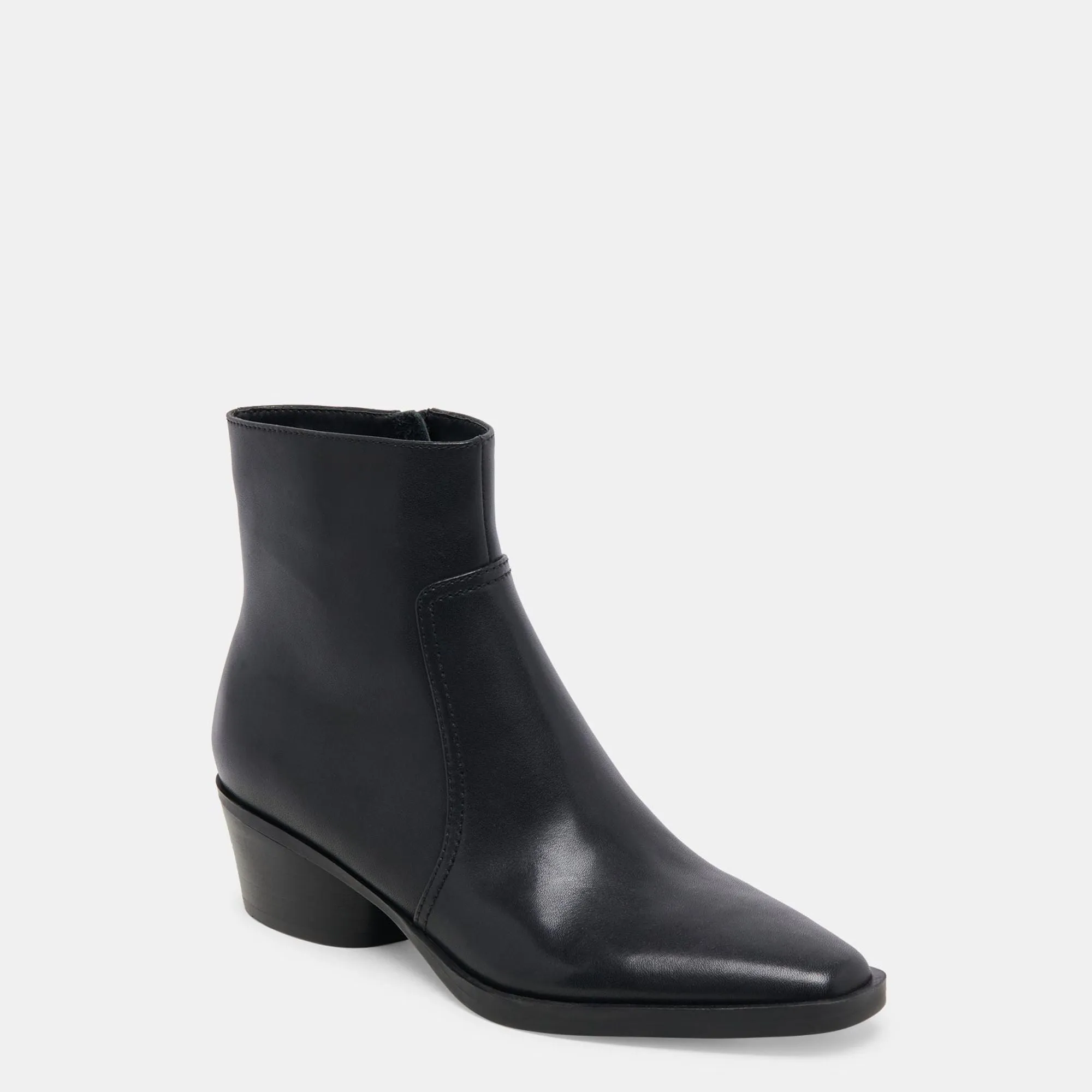 Fahari H2o Wide Booties Black Leather