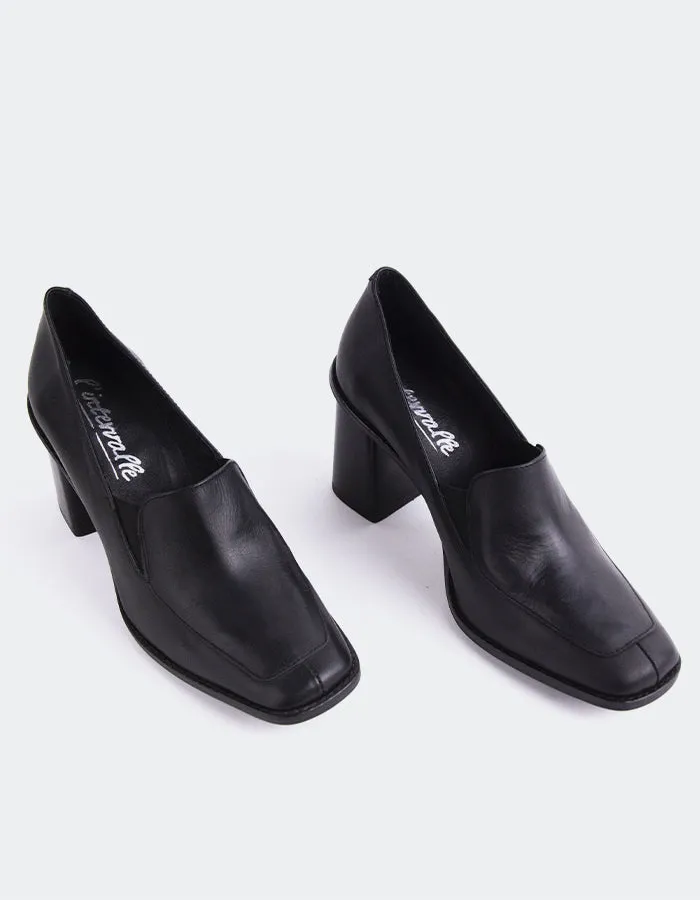 Gabiano Black Leather