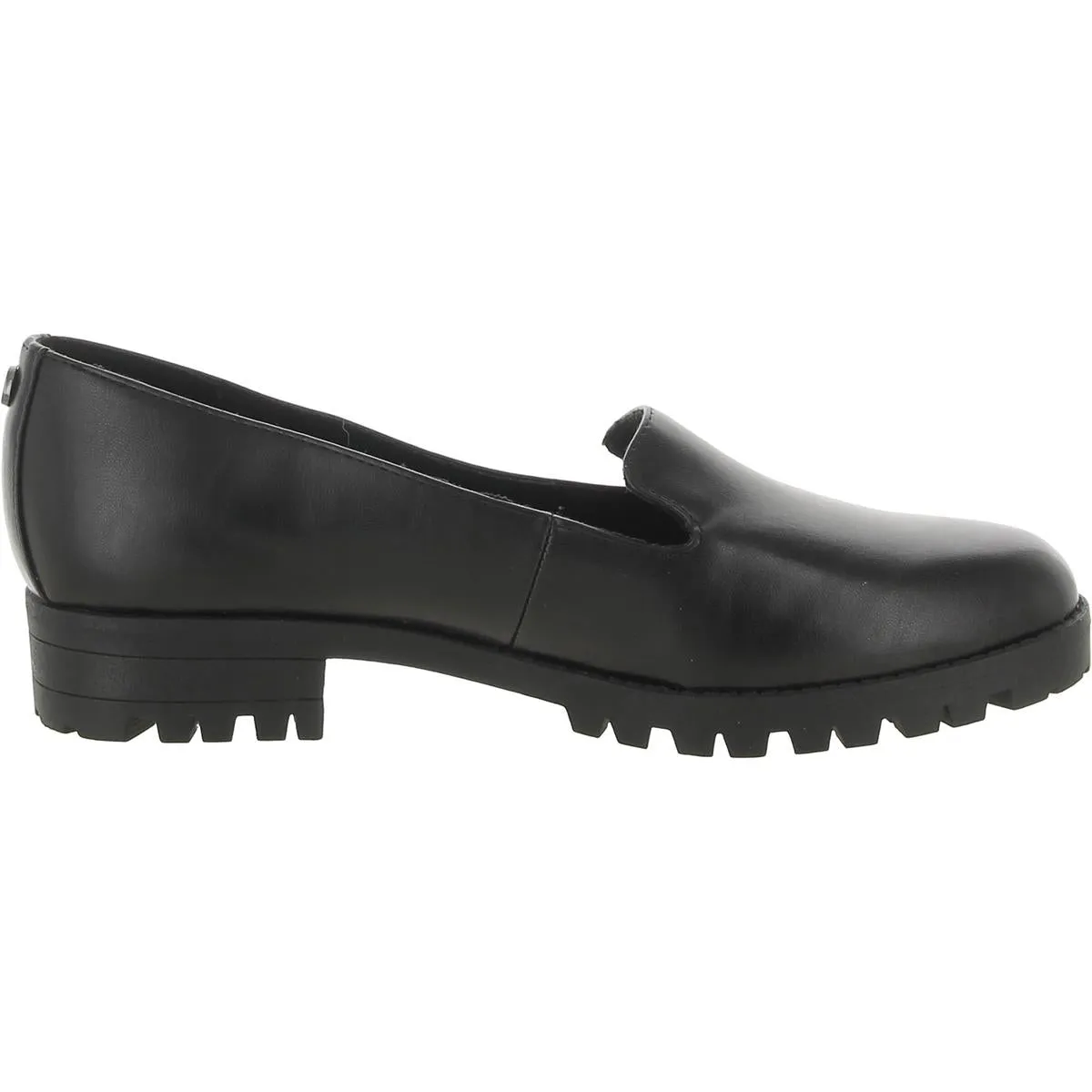 Geva Womens Patent Embossed Loafers