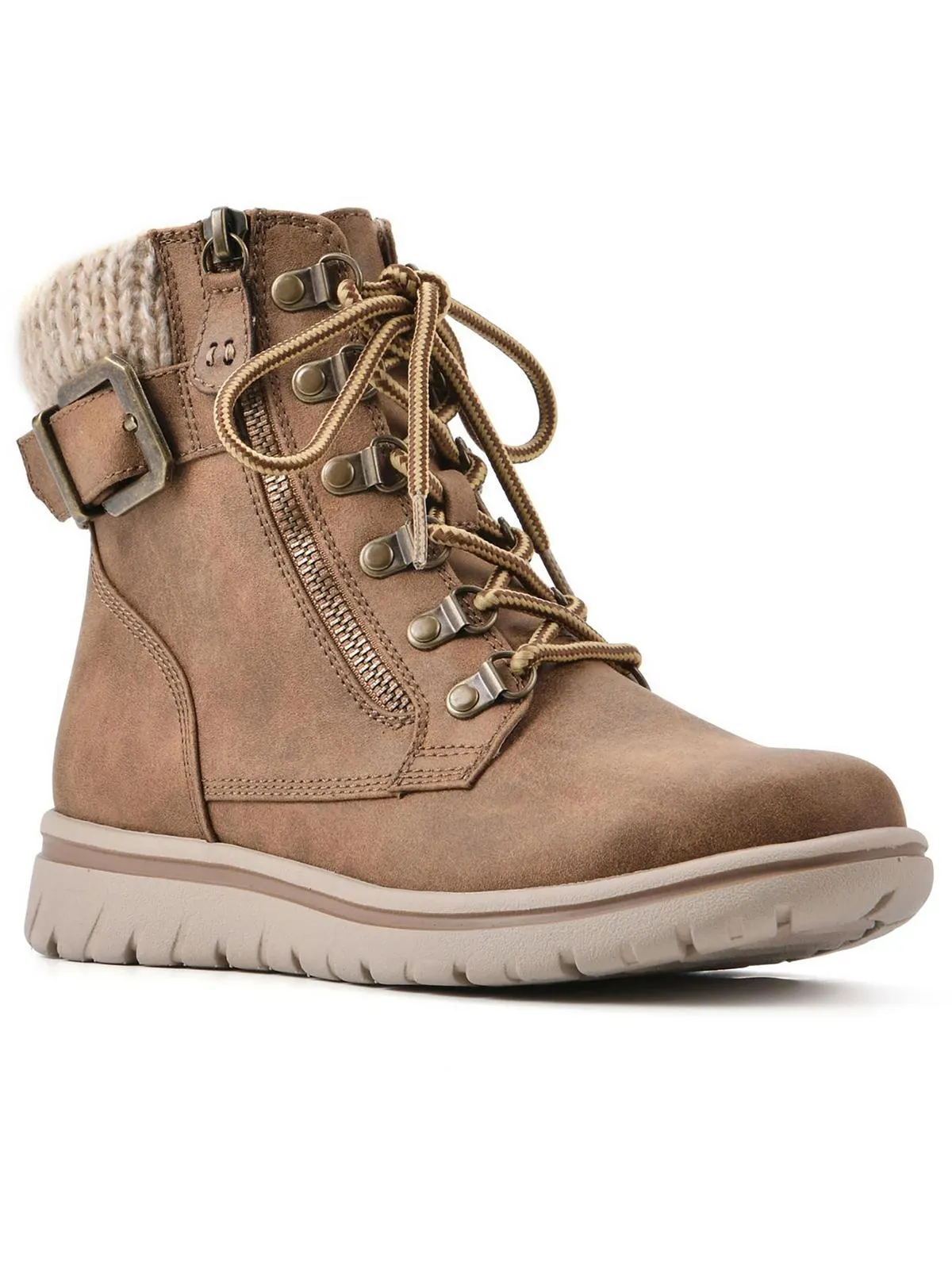 Hearty Womens Faux Suede Winter & Snow Boots