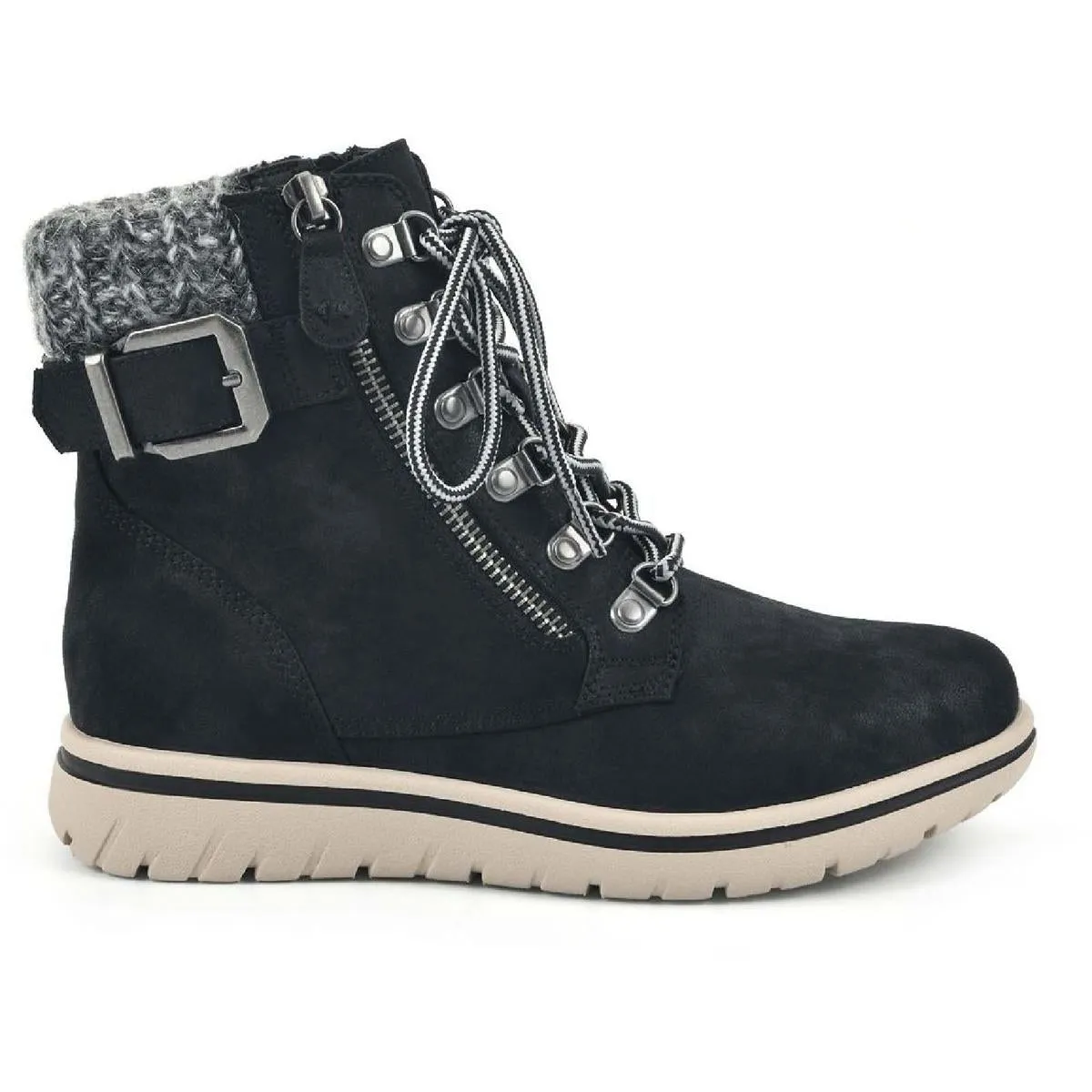 Hearty Womens Faux Suede Winter & Snow Boots