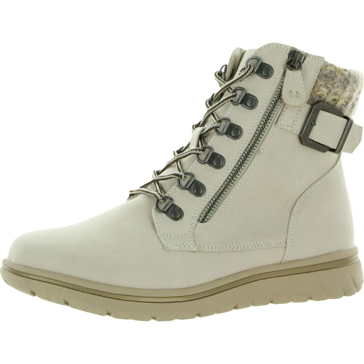 Hearty Womens Faux Suede Winter & Snow Boots