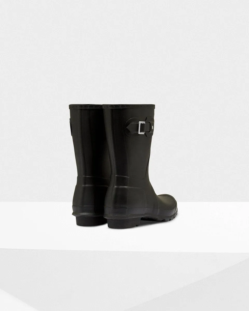 Hunter Women's Original Short Rain Boots Black