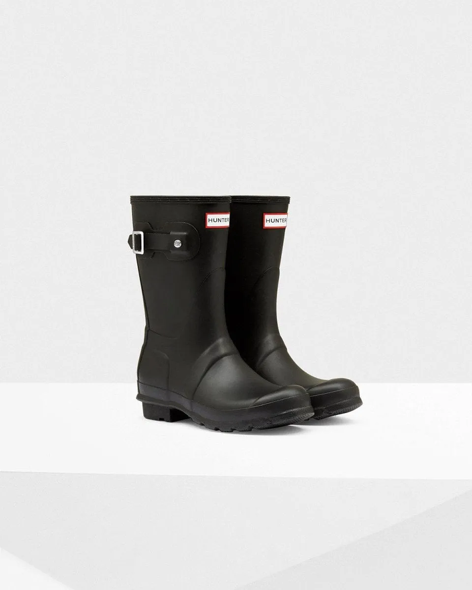 Hunter Women's Original Short Rain Boots Black