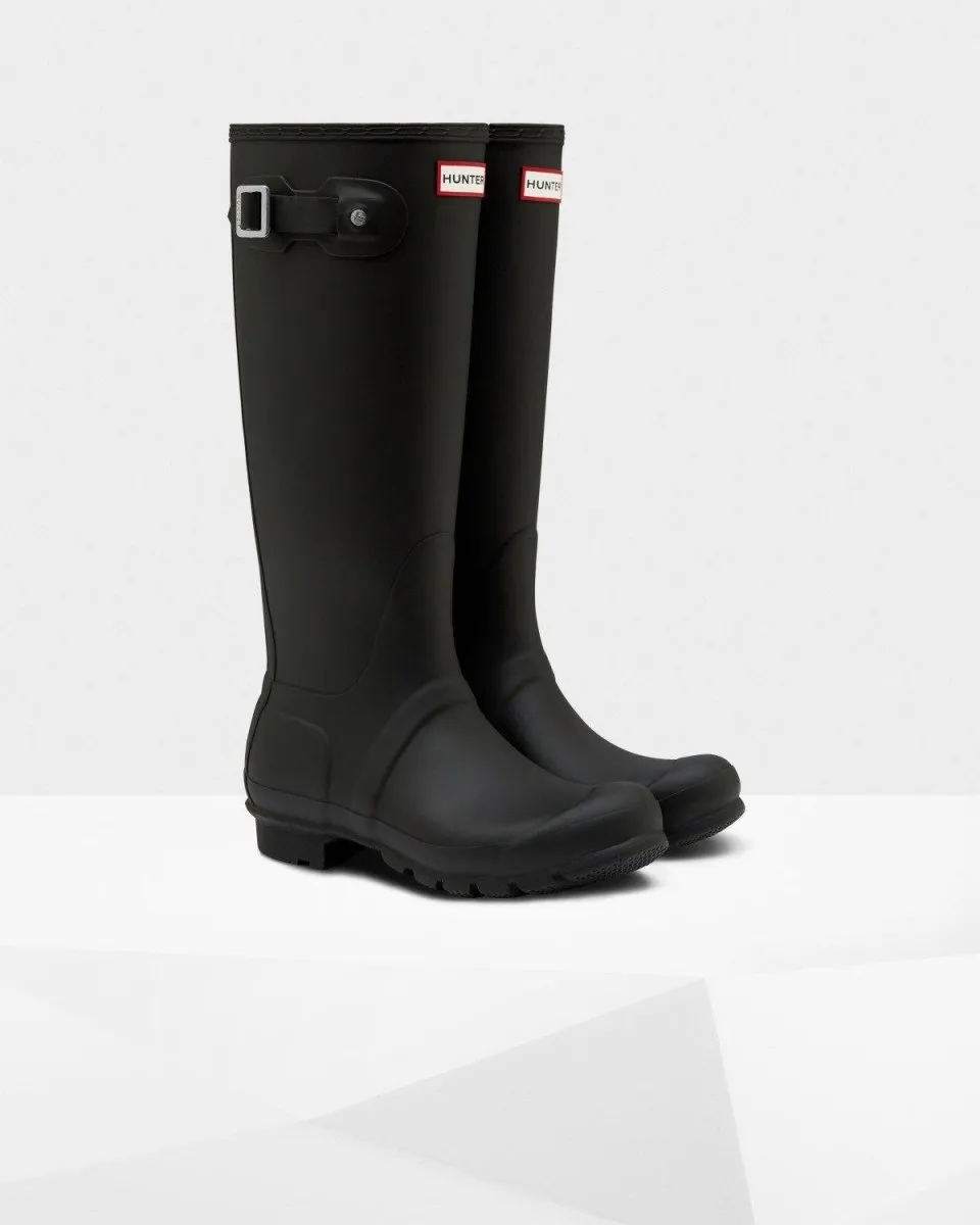Hunter Women's Original Tall Rain Boots Black