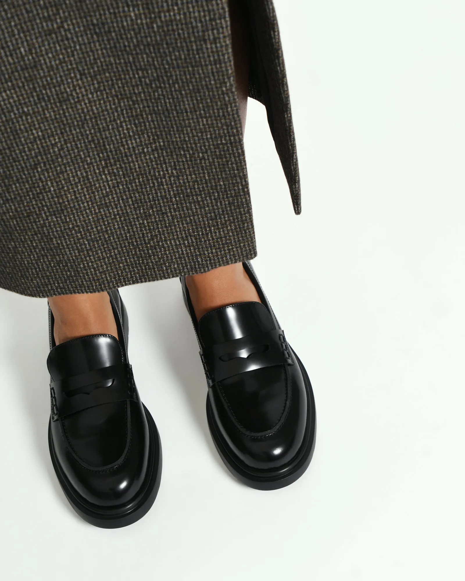 JARVIS LOAFERS BLACK LEATHER