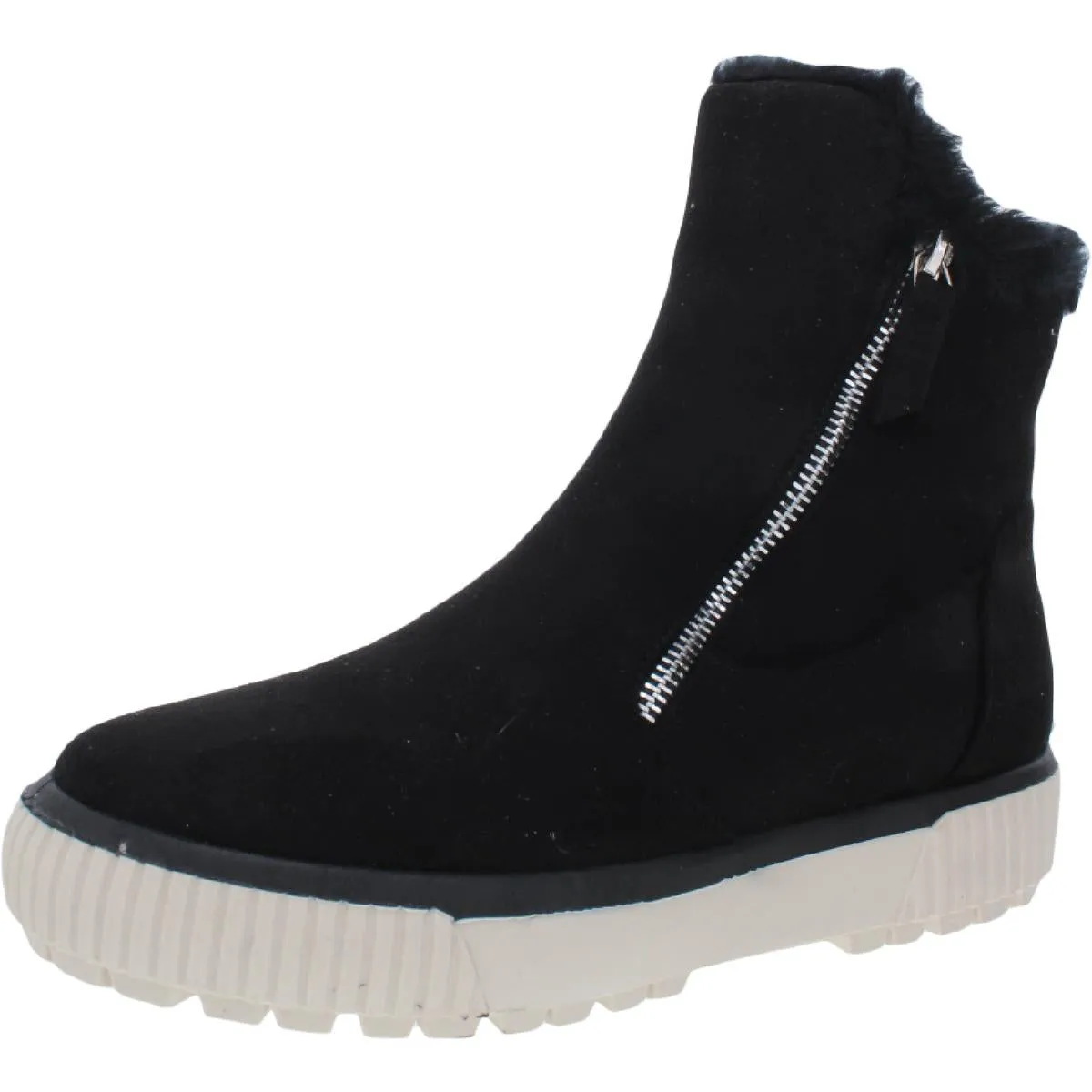 Jezzy Womens Faux Suede Winter & Snow Boots