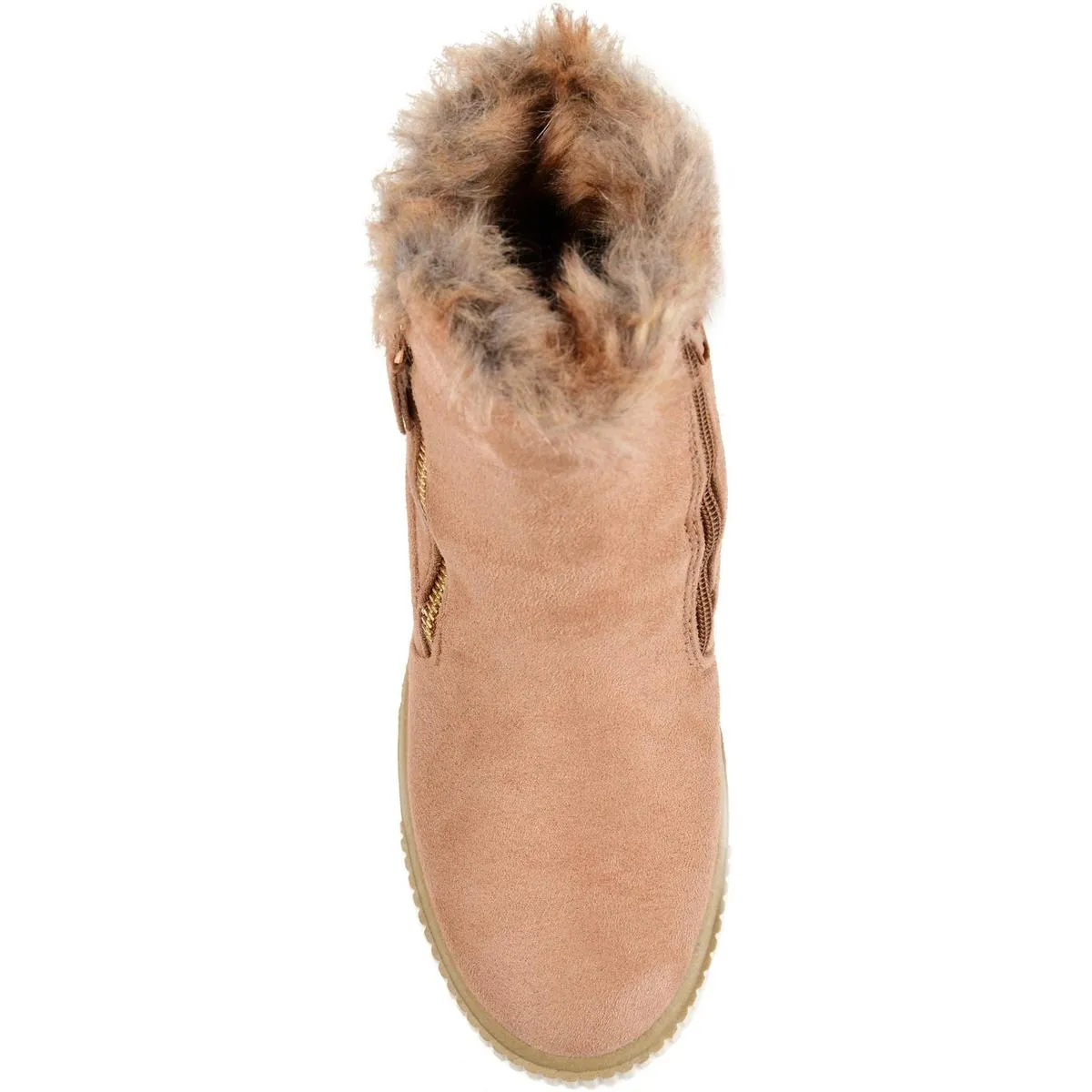 Jezzy Womens Faux Suede Winter & Snow Boots