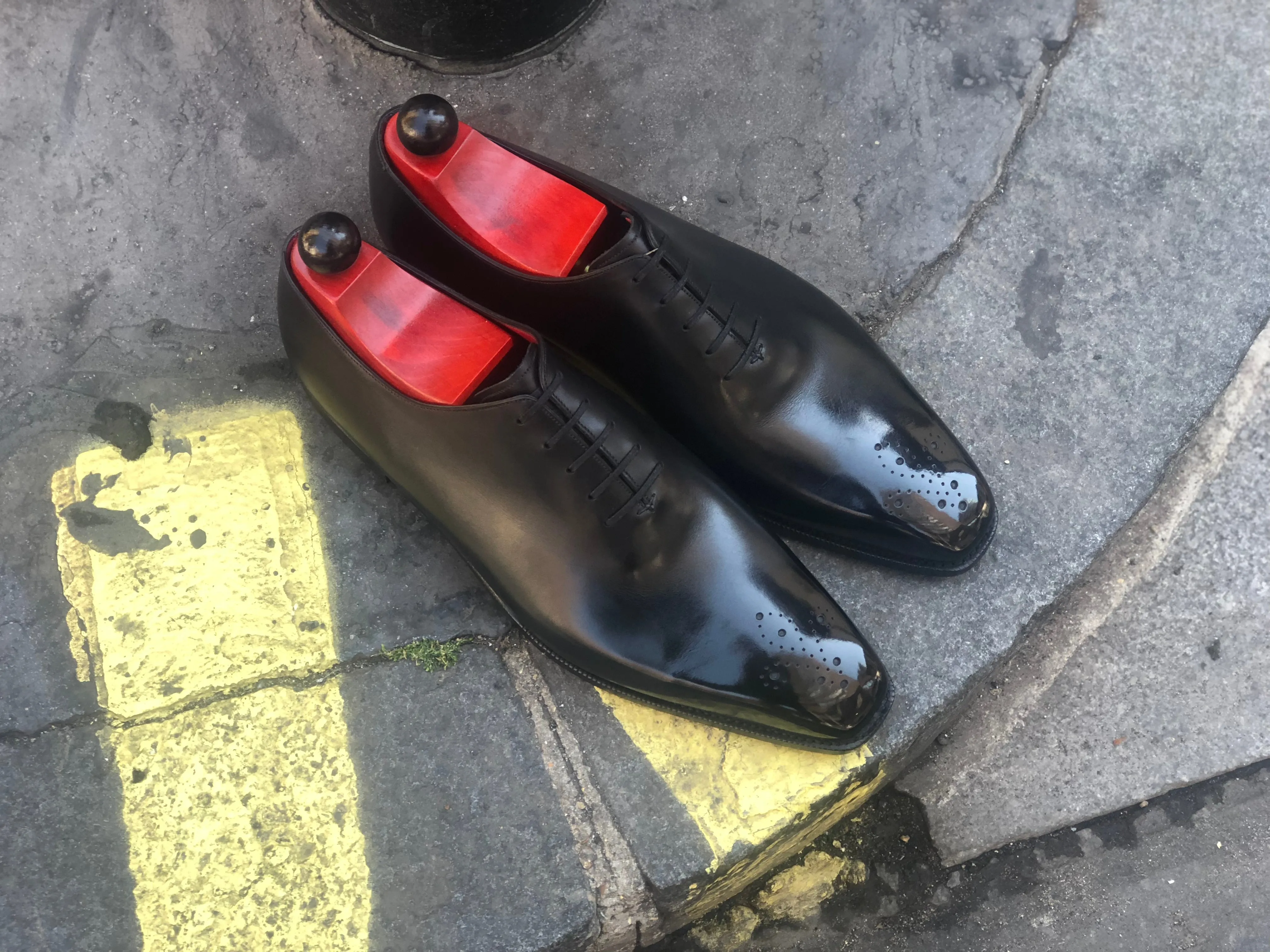 Kirkland - MTO - Black Calf - Red Sole - MGF Last - Single Leather Sole