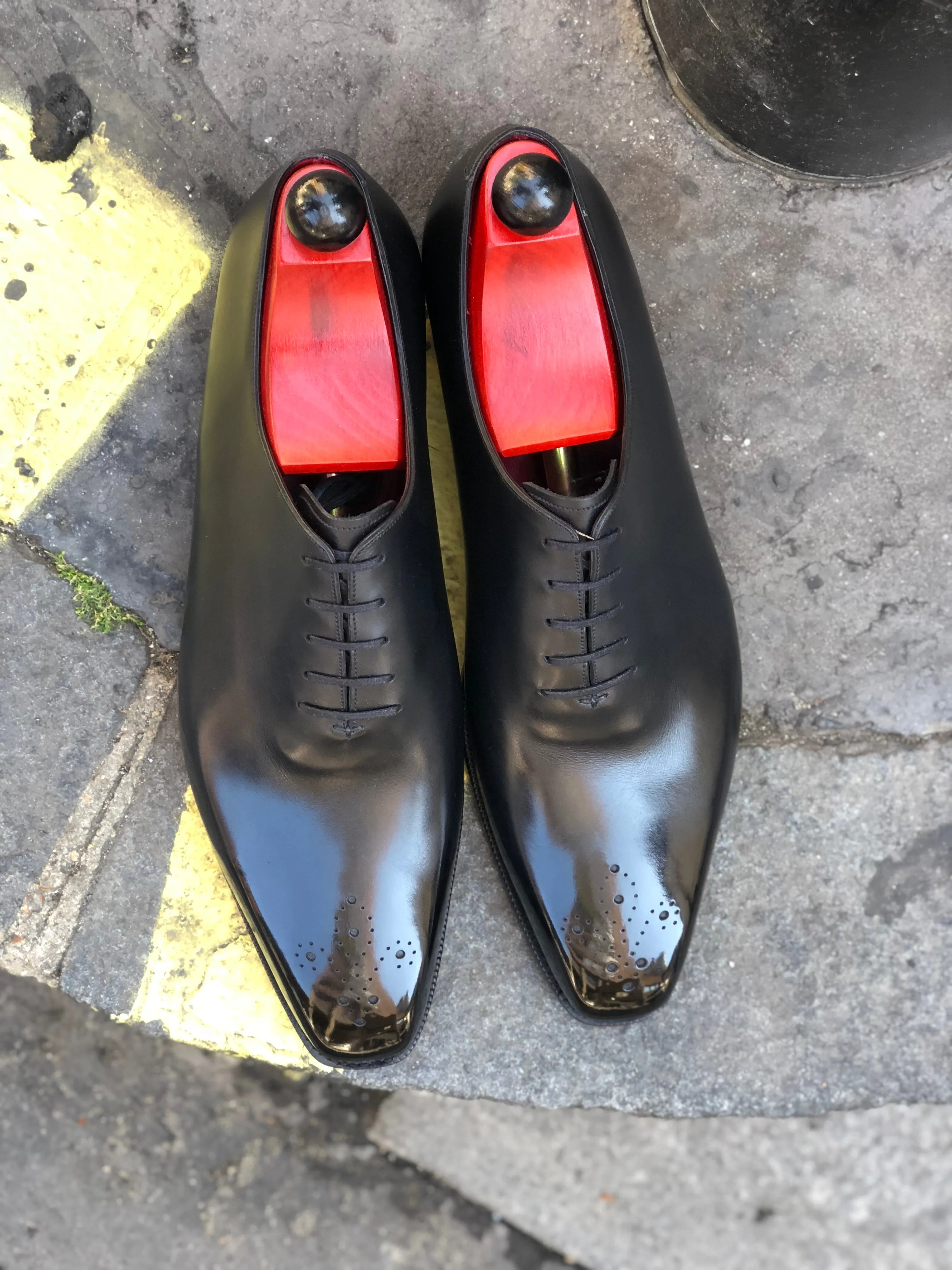 Kirkland - MTO - Black Calf - Red Sole - MGF Last - Single Leather Sole