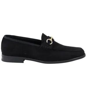 Leather Lined Slip On Suede Loafer Shoes