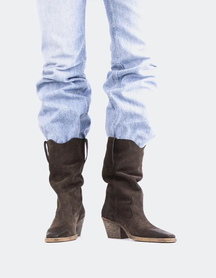 Lewisham Brown Suede