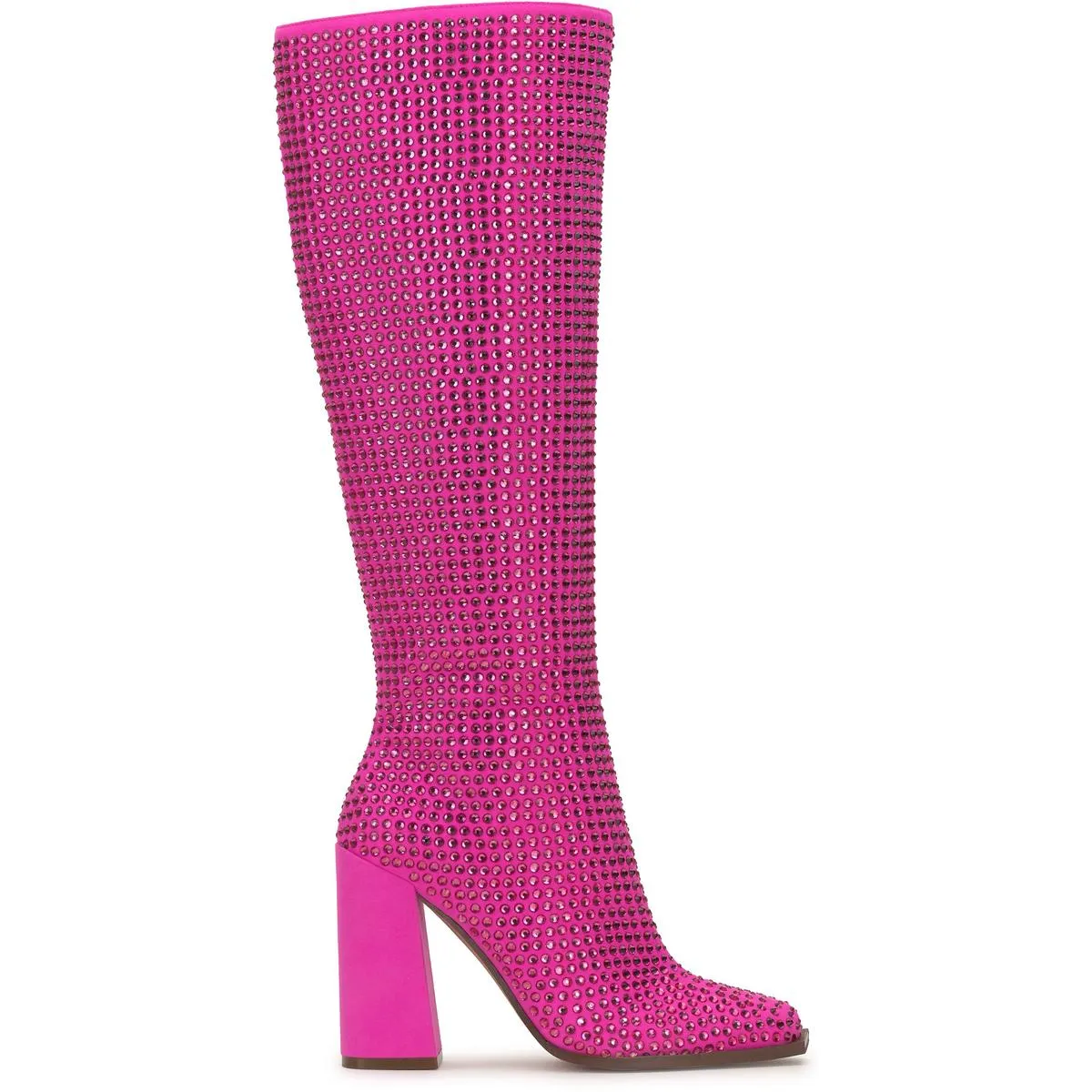 LOVELLY Womens Pull On Pointed TOe Knee-High Boots