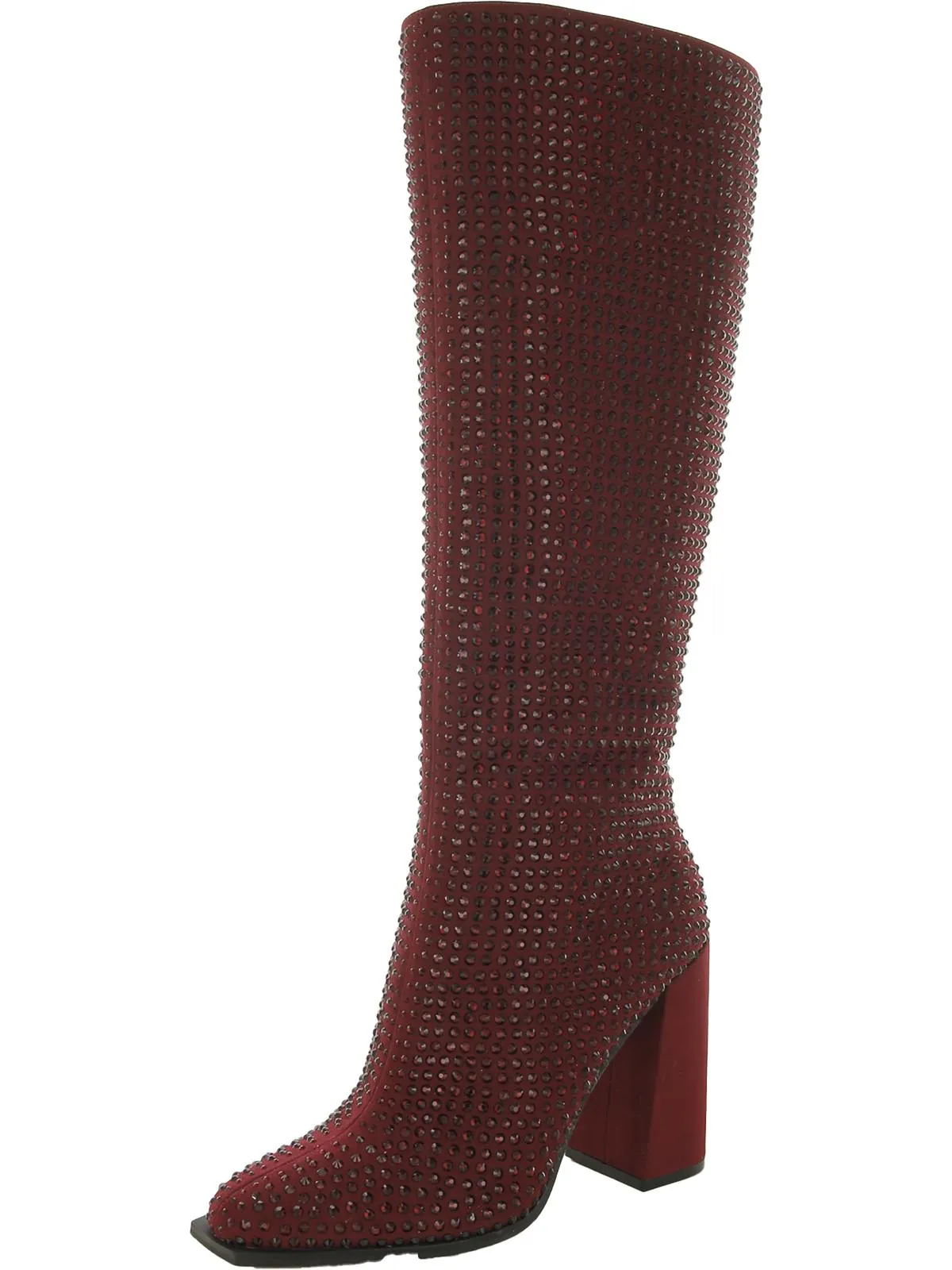 LOVELLY Womens Pull On Pointed TOe Knee-High Boots