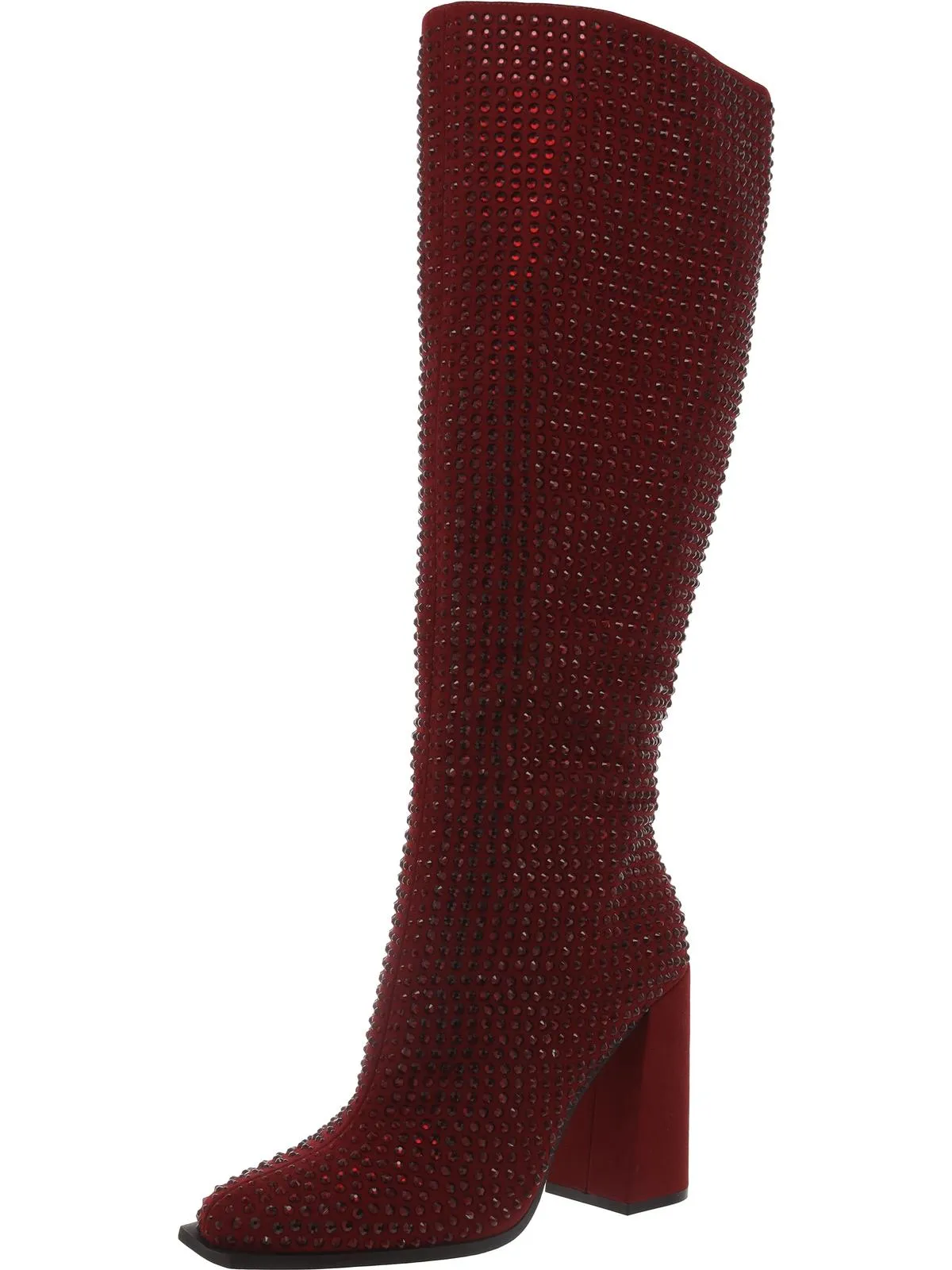 LOVELLY Womens Pull On Pointed TOe Knee-High Boots