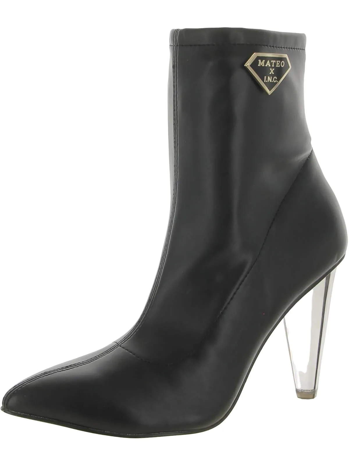 Luisa Womens Embellished Pointed toe Ankle Boots