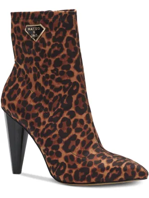 Luisa Womens Embellished Pointed toe Ankle Boots