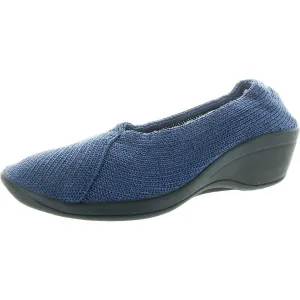Mailu Womens Padded Insole Knit Loafers
