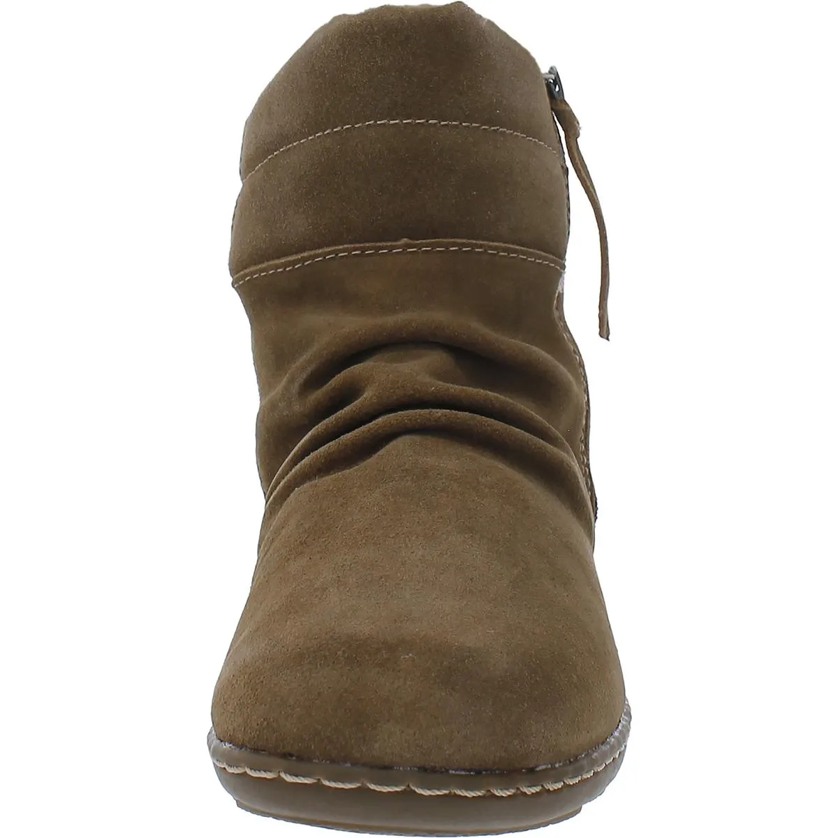 Marcelle Womens Leather Zipper Winter & Snow Boots
