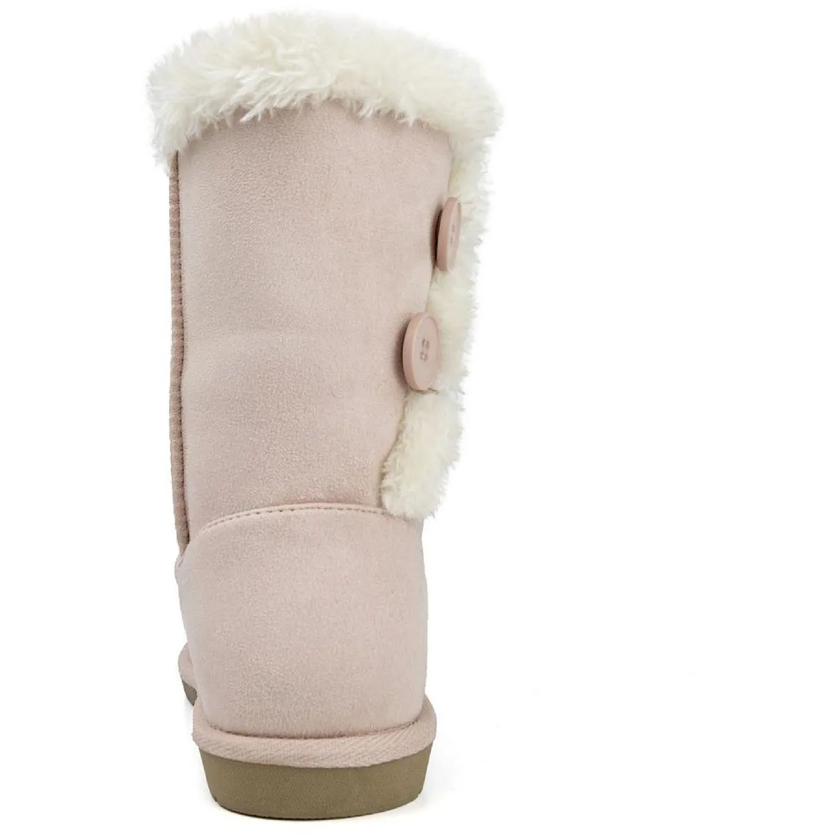 Marty Womens Faux Suede Cold Weather Winter & Snow Boots