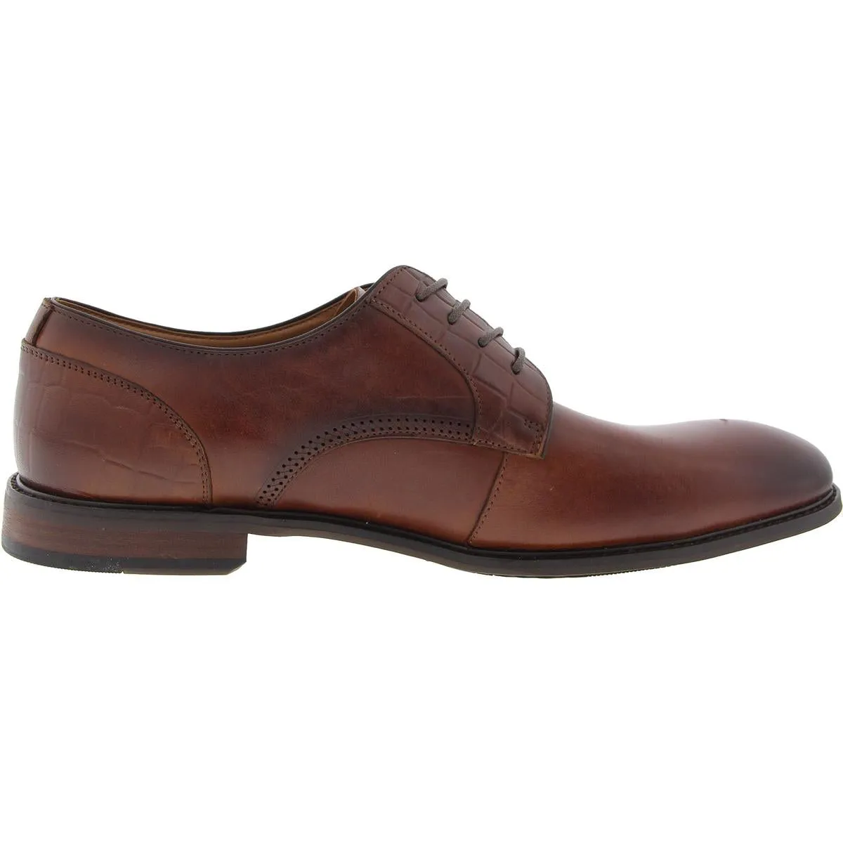 Mens Lace-Up Leather Oxfords