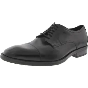Mens Lace-Up Leather Oxfords