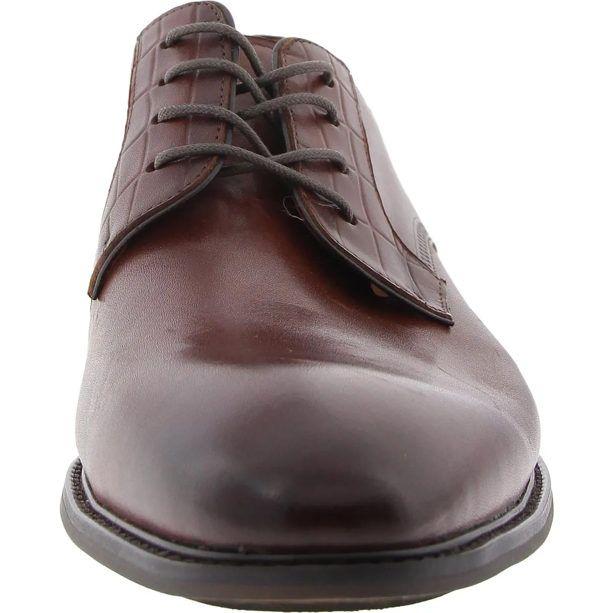 Mens Lace-Up Leather Oxfords