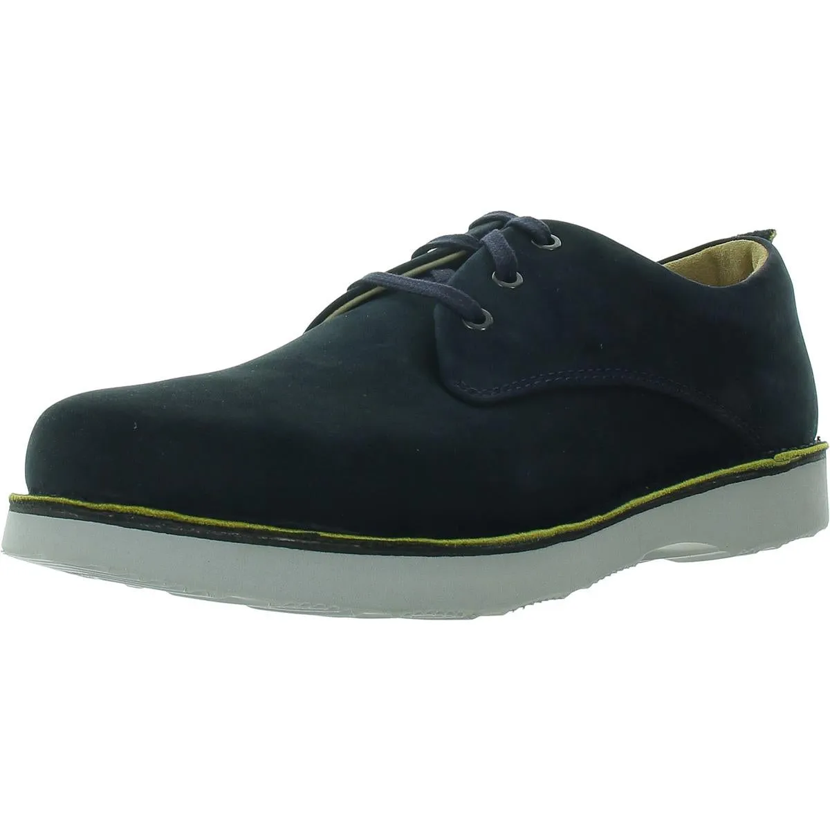 Mens Memory Foam Leather Oxfords