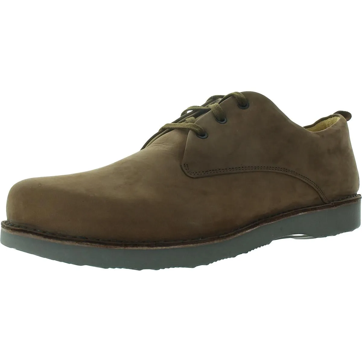 Mens Memory Foam Leather Oxfords