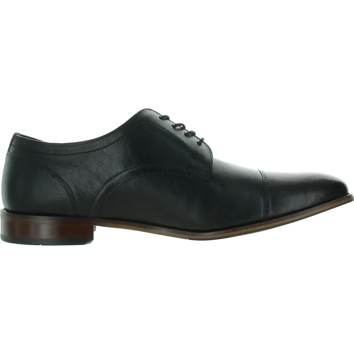 Mens Solid Leather Oxfords