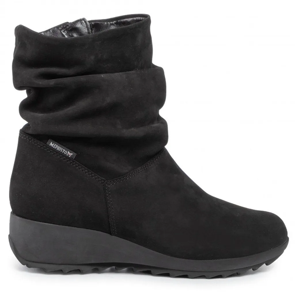Mephisto Agatha Nubuck Leather Women's Ankle Boots