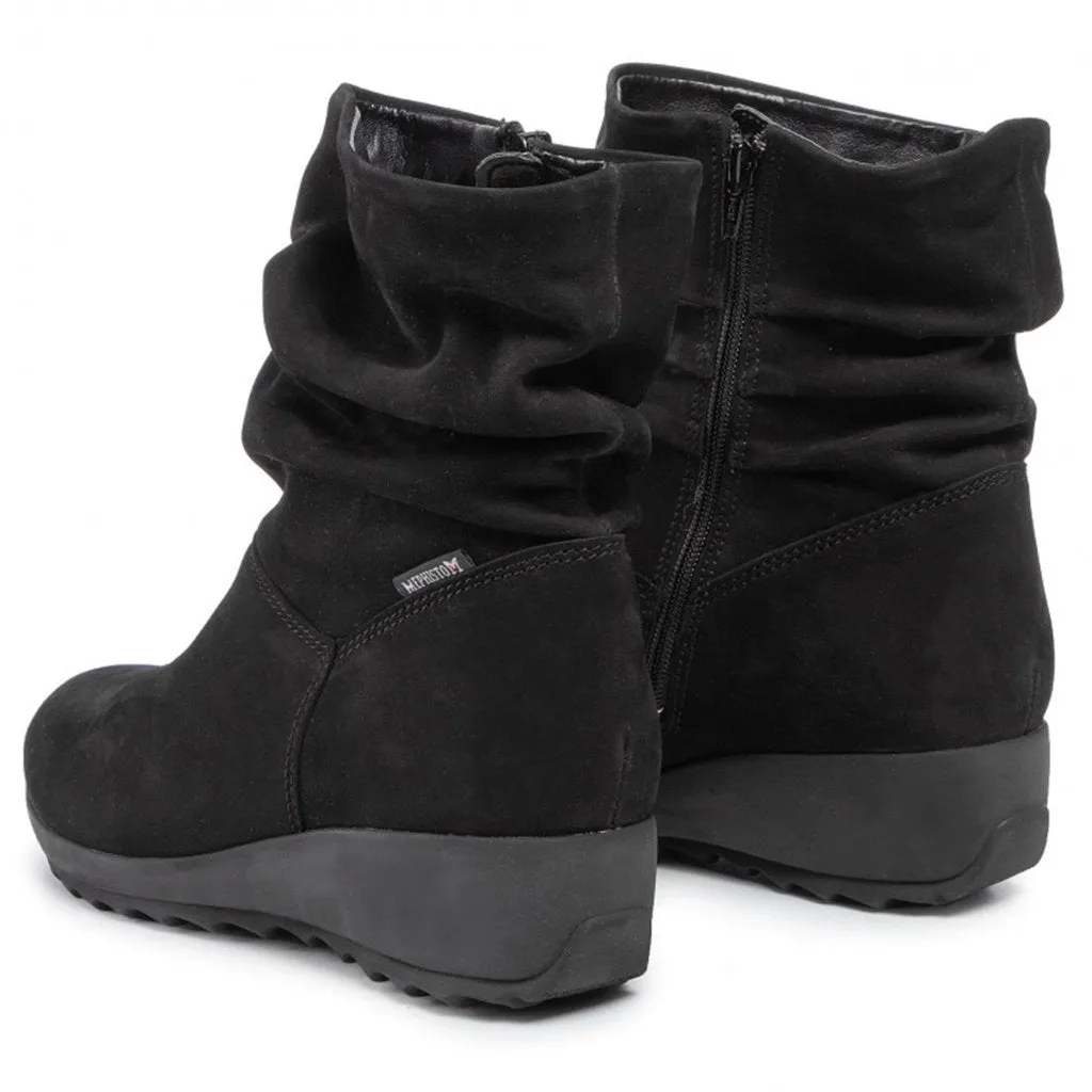 Mephisto Agatha Nubuck Leather Women's Ankle Boots