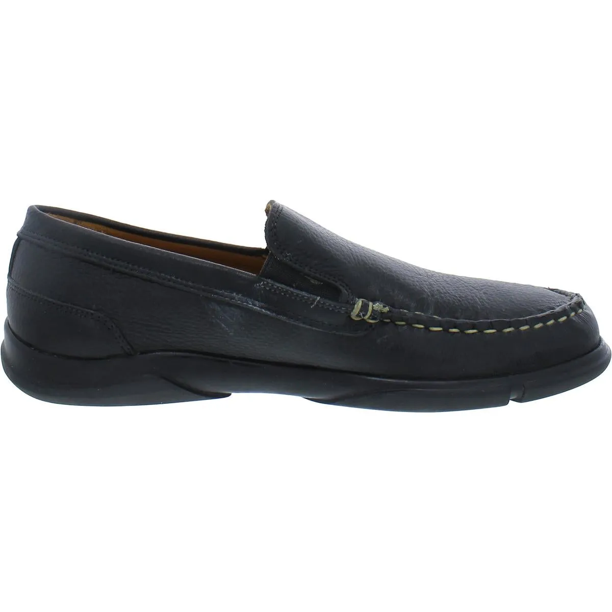 Miles Venetn Mens Faux Leather Slip-On Loafers