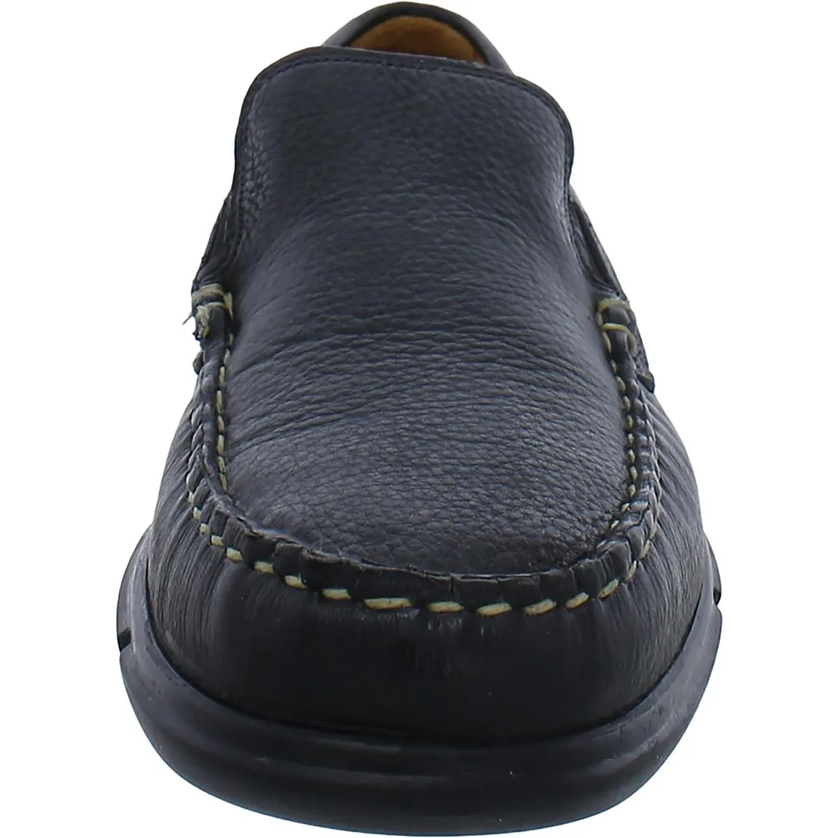 Miles Venetn Mens Faux Leather Slip-On Loafers