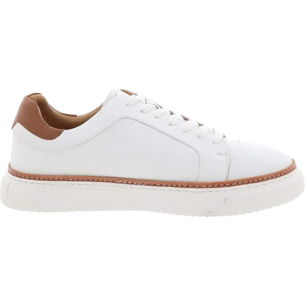 NATHAN Mens Lace-Up Leather Oxfords