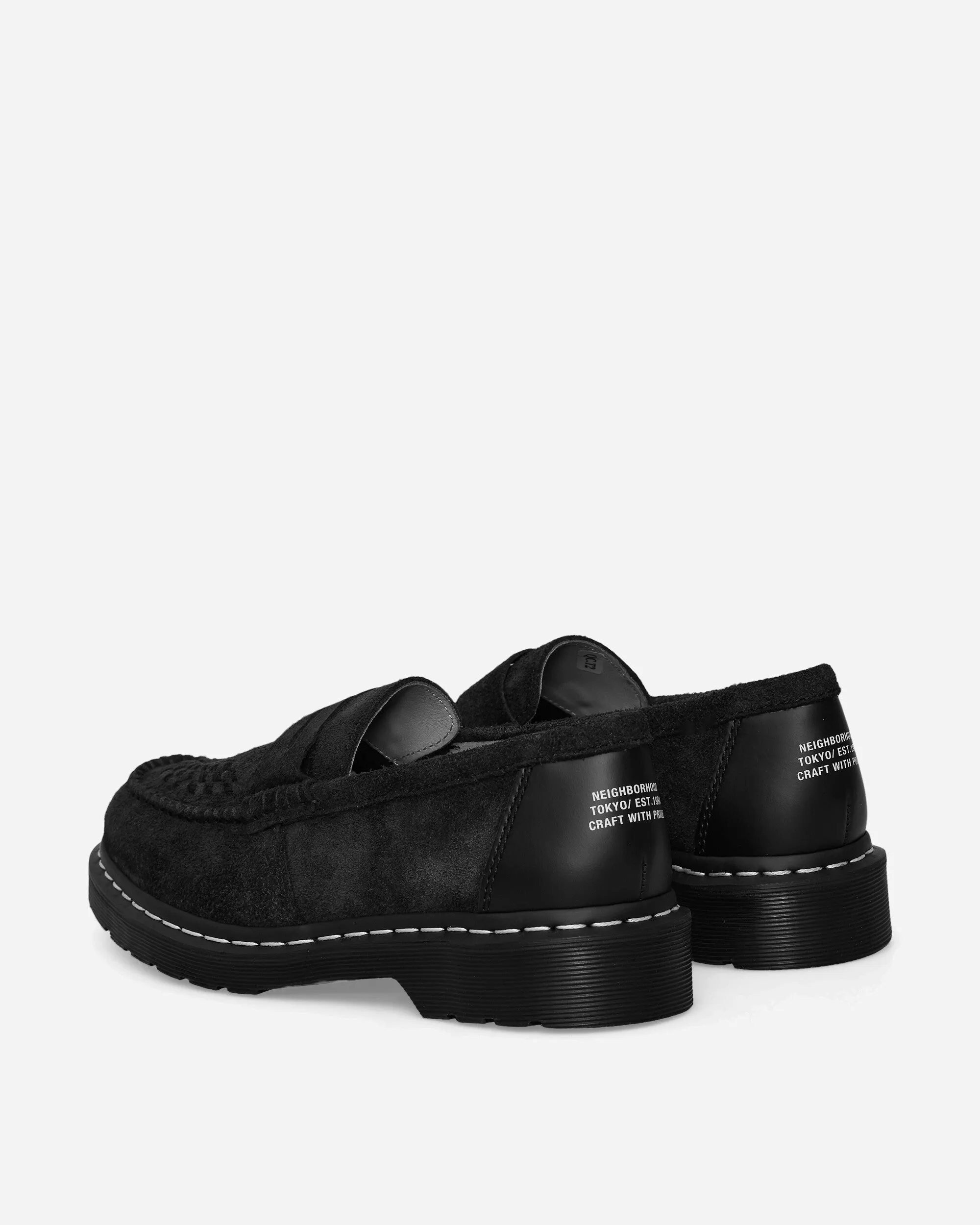 NEIGHBORHOOD Penton Loafers Black