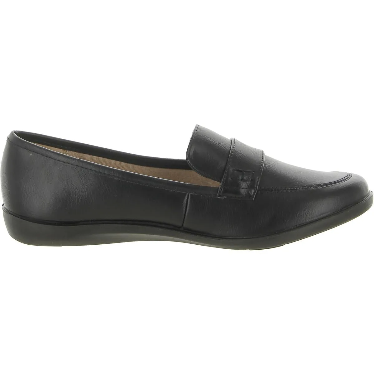 Nico Womens Faux Leather Slip On Loafers