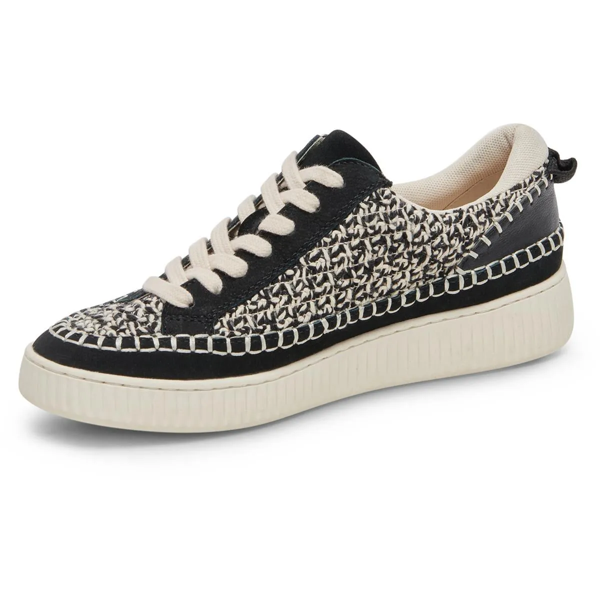 Nicona Womens Lace-Up Embroidered Oxfords