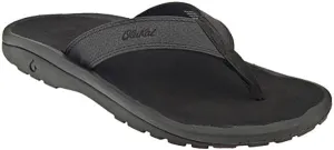 Olukai Ohana Men's Sandals - Black / Black
