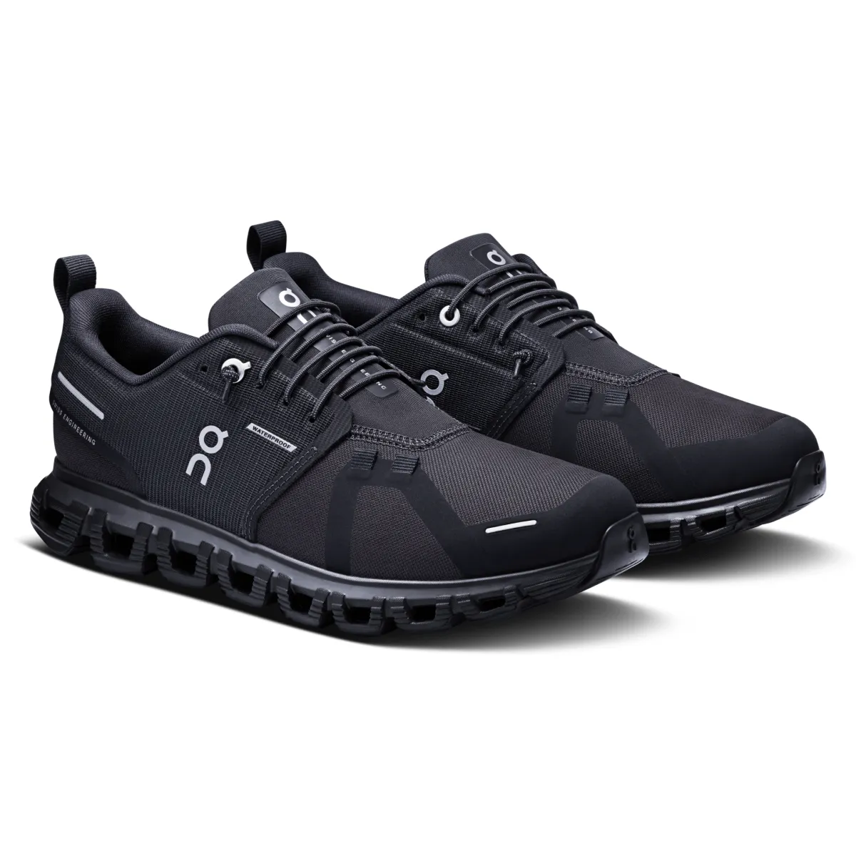 On Running Women's Cloud 6 Waterproof Black/Black