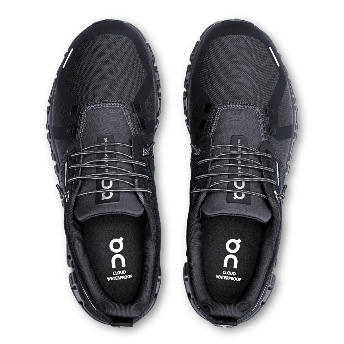 On Running Women's Cloud 6 Waterproof Black/Black