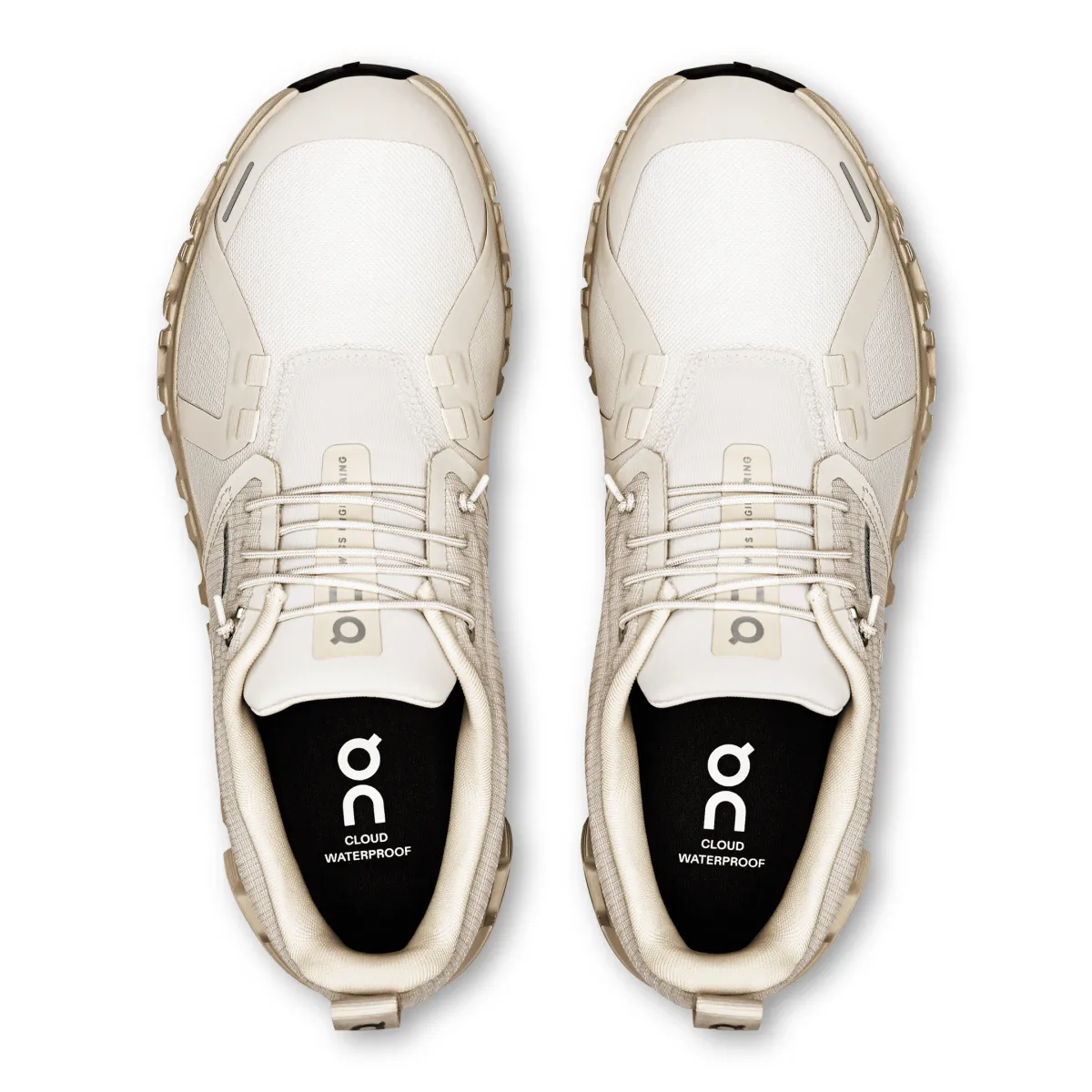 On Running Women's Cloud 6 Waterproof Pearl/Cream